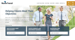 Desktop Screenshot of mesirowfinancial.com